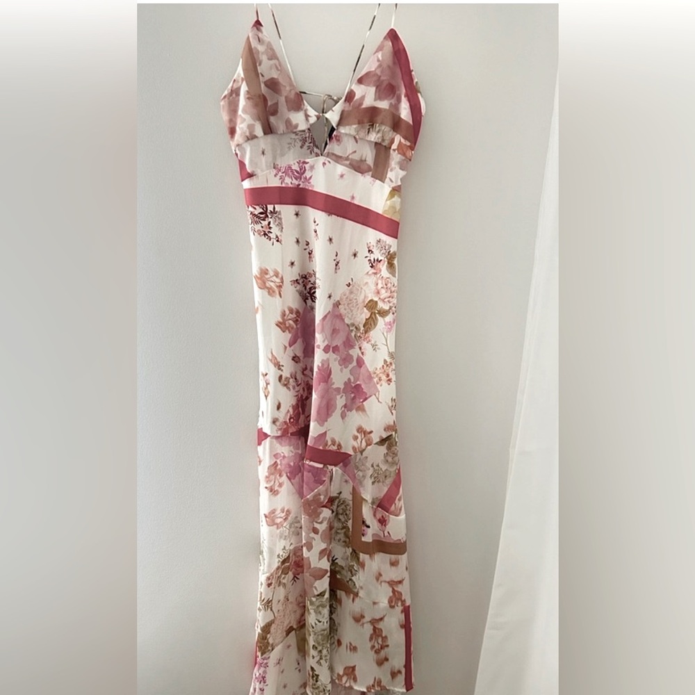 Floral dress from Zara